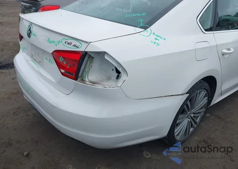 2015 Volkswagen Passat 1.8T Sport from USA, damaged, VIN 1VWBS7A37FC095181